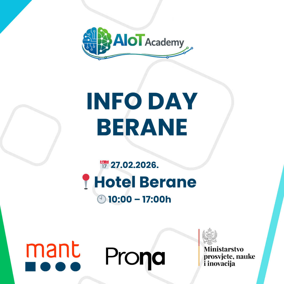 AIoT Academy Info Day poster