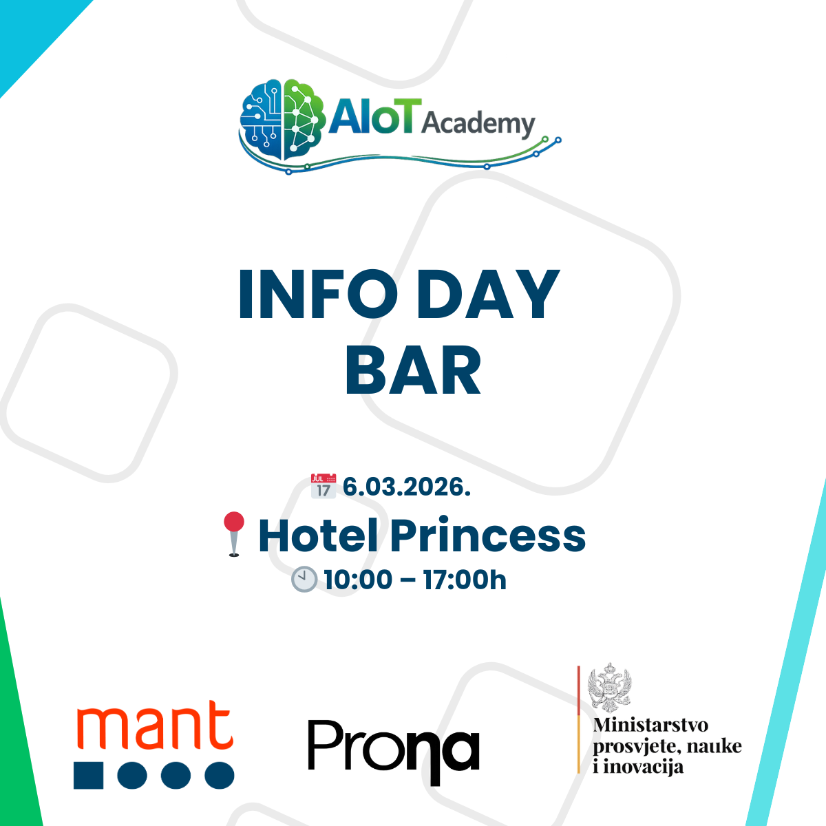 AIoT Academy Info Day poster